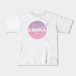 LOONA (NASA) Kids T-Shirt